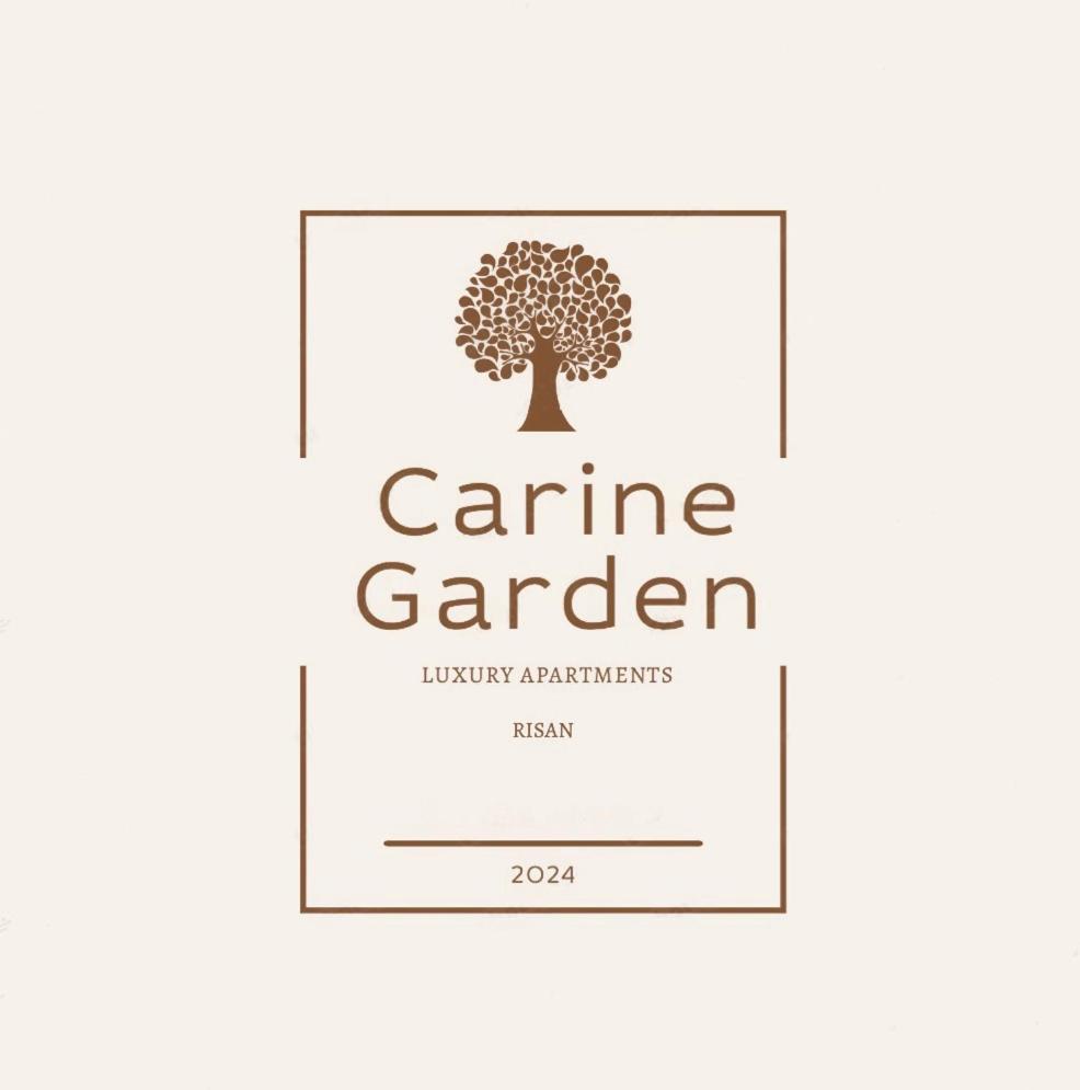 Carine Garden Appartement Risan Buitenkant foto