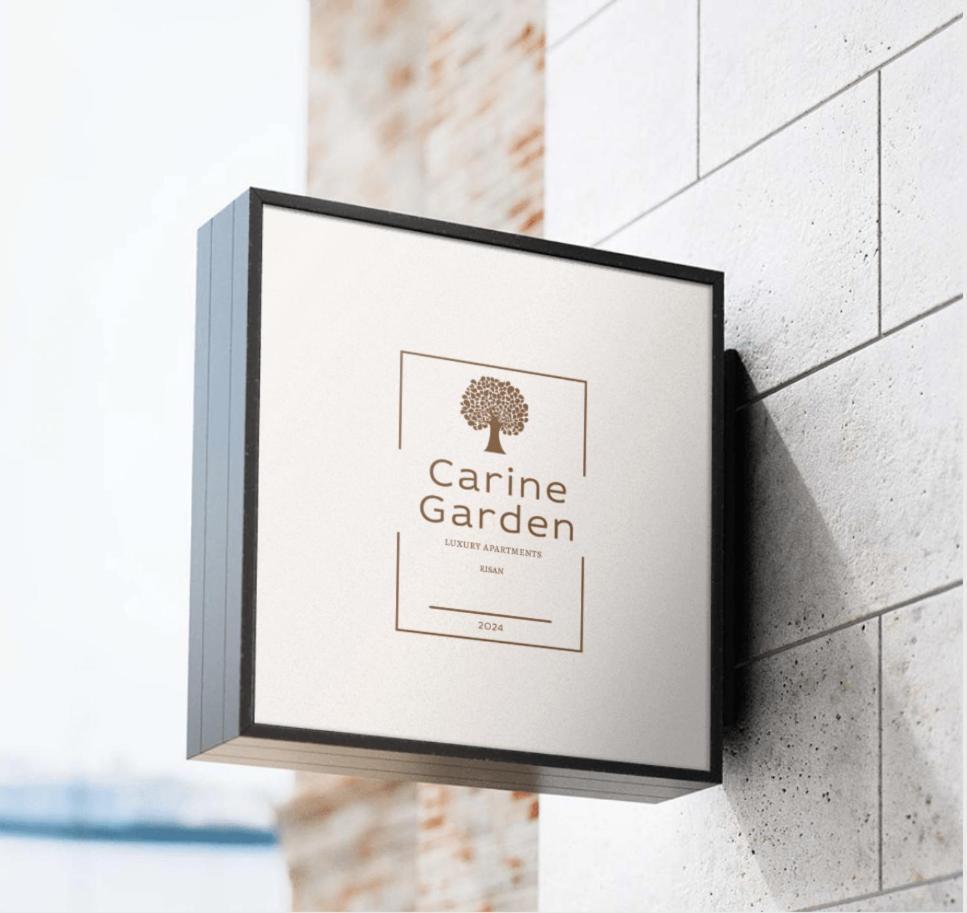 Carine Garden Appartement Risan Buitenkant foto